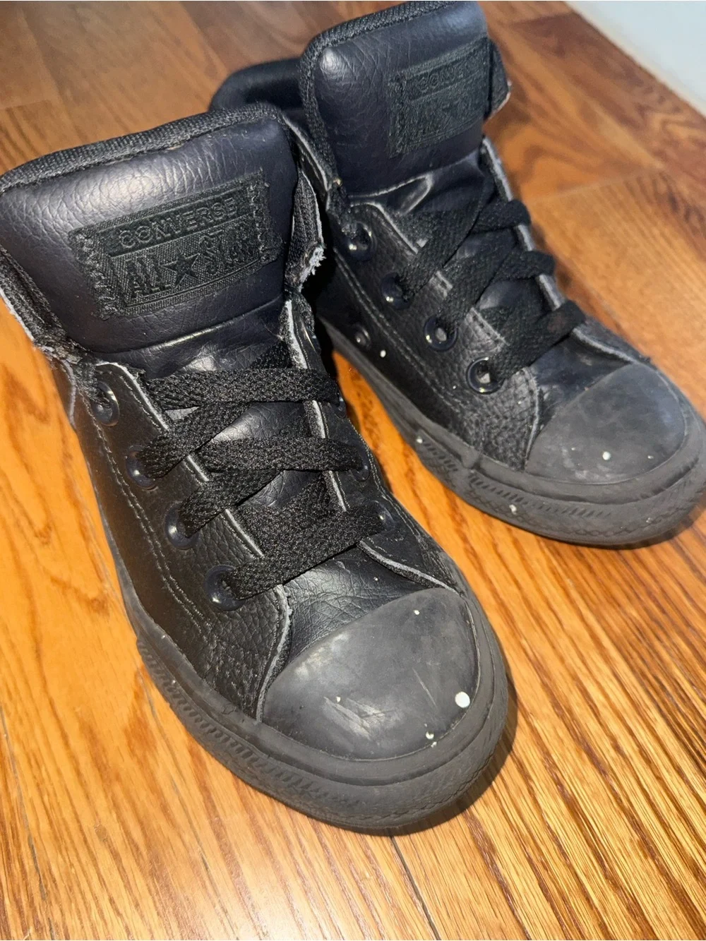 Converse Kids Black High-Top Sneakers